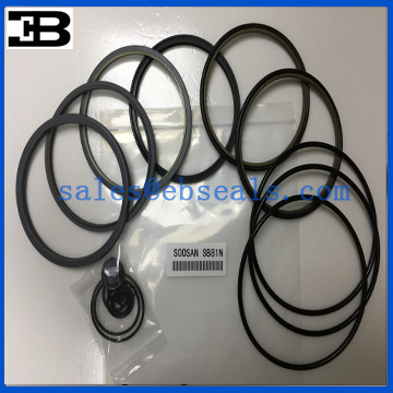 Soosan Hydraulic Breaker SB81 Hammer Seal Kit
