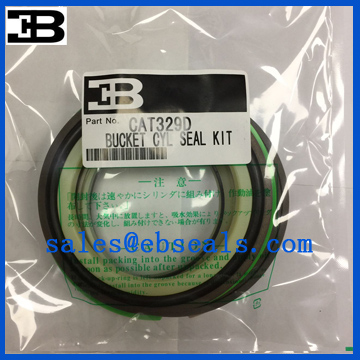 Caterpillar CAT329D Bucket Cylinder Seal Kit