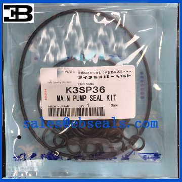 Kawasaki K3SP36 Hydraulic Pump Seal Kit