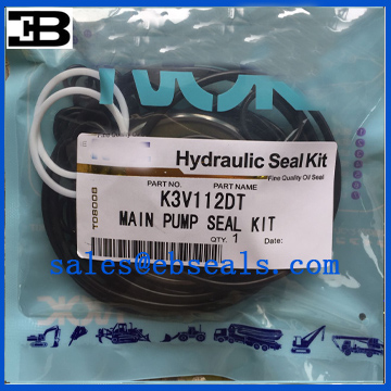 Kawasaki K3V112DT Hydraulic Pump Seal Kit