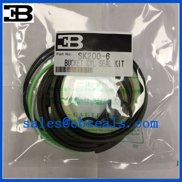 Kobelco SK200-6 Bucket Cylinder Seal Kit