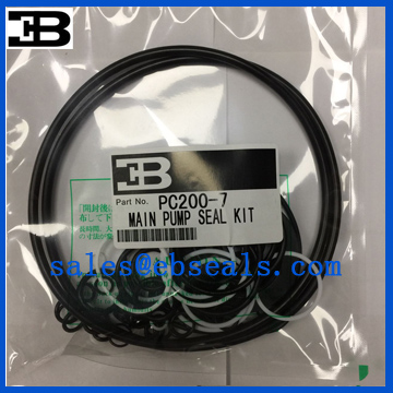 PC200-7 Hydraulic Main Pump Seal Kit