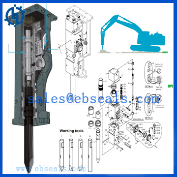 Hydraulic Hammer Parts